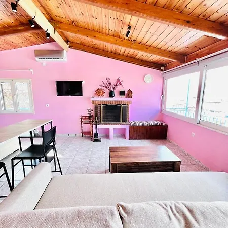 Maison d'hôtes Sky With Great Location Wonderful Acropolis View In Neos Kosmos *