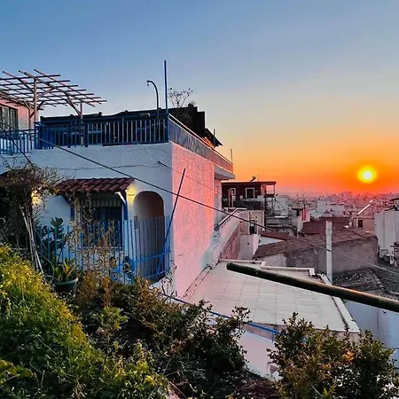 Sky With Great Location Wonderful Acropolis View In Neos Kosmos Athén