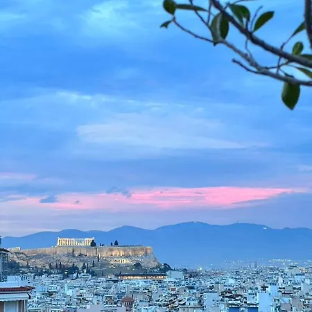 Sky With Great Location Wonderful Acropolis View In Neos Kosmos